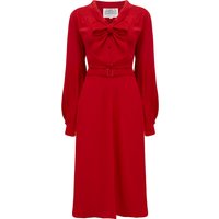 "Eva" Dress in 40s Red