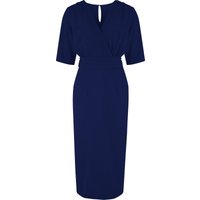 The “Evelyn" Wiggle Dress in Navy