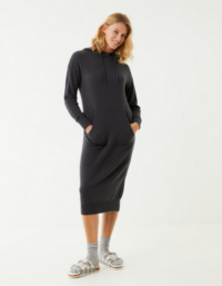 FatFace Lounge Knitted Hoodie Dress