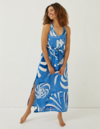 FatFace MCS Fione Painted Shell Maxi Dress