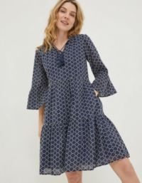 FatFace Maddie Embroidered Dress