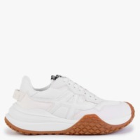 ASH Joker Be Kind White Chrome Free Leather Trainers Size: 38
