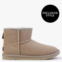 AUSTRALIA LUXE Heritage Xtra Short Sand Twinface Sheepskin Boots Colou