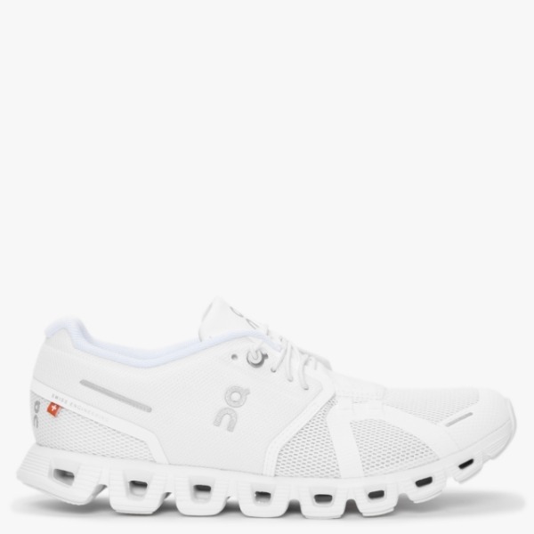 ON RUNNING Cloud 5 Undyed-White White Trainers Colour: Wte