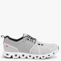 ON RUNNING Cloud 5 Waterproof Glacier White Trainers Size: 8
