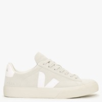 VEJA Campo Suede Natural White Trainers Colour: Beige Suede