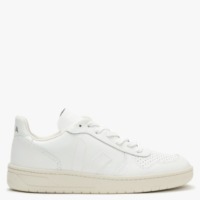 VEJA V-10 Leather Extra White Trainers Size: 40