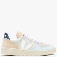 VEJA V-10 Suede Jade White Multico Trainers Size: 41