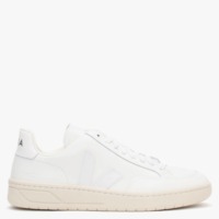 VEJA V-12 Leather Extra White Trainers Size: 40