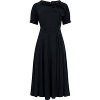 Cindy Dress in Black  by The Seamstress Of Bloomsbury