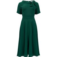 Cindy Dress in Green by The Seamstress Of Bloomsbury