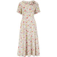 Cindy Dress in Poppy Print by The Seamstress Of Bloomsbury