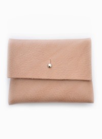 Dusty Pink LOUX WALLET- Last One by Kate Sheridan by Young British Designers