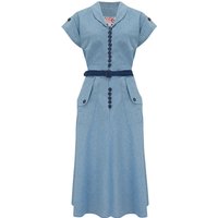 ** Sample Sale ** The "Casey" Dress in Lightweight Denim Cotton Chambray
