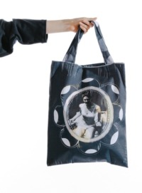 She Was Loved. Cotton Drill Tote by IA London by Young British Designers