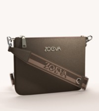 ZOEVA The Everyday Clutch & Shoulder Strap (Chocolate)