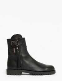 Penelope Chilvers Cropped Leather Tassel Boot