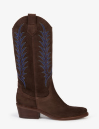 Penelope Chilvers Goldie Embroidered Cowboy Boot