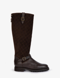 Penelope Chilvers Idaho Quilted Shearling-Lined Boot