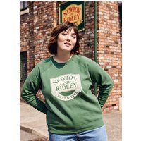 Joanie Coronation Street X Joanie - Gilroy Retro Newton And Ridley Sweatshirt - Medium (UK 12-14)  - Sustainable Organic Cotton