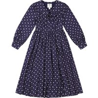 Joanie Laura Ashley X Joanie - Dyllis Lington Ditsy Floral Print Midi Dress - 12  - Sustainable Organic Cotton