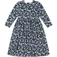 Joanie Laura Ashley X Joanie - Vanora Ffion Floral Print Corduroy Midi Dress - 12  - Sustainable Organic Cotton