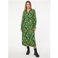 Joanie Mallory Serpents And Apples Print Midaxi Dress - 12