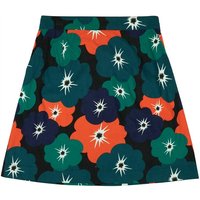 Joanie Scarlett Corduroy Floral Print Skirt - 12