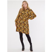 Joanie Vanya Mushroom Print Shirt Dress - 12