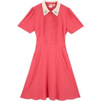 Joanie Zooey Embroidered Collar Dress - Pink - 12