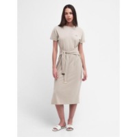 Barbour Womens Oat Whitson Midi Dress by Designer Wear GBP65
