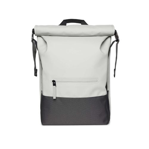 Rains Unisex Ash Trail Rolltop Backpack by Designer Wear GBP89