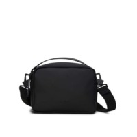 Rains Unisex Black Box Crossbody Bag by Designer Wear GBP69