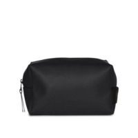Rains Unisex Black Small Wash Washbag by Designer Wear GBP19