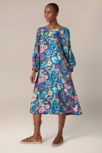 Sahara Arts and Crafts Print Dress