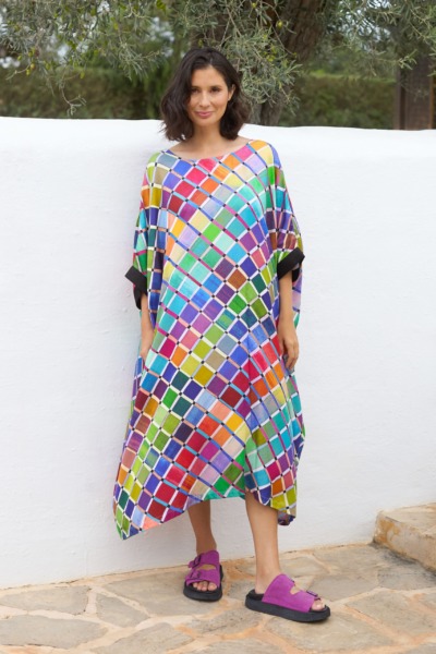 Sahara Stained Glass Printed Dress