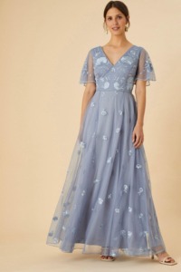 Monsoon 'Bree' Embroidered Maxi Dress