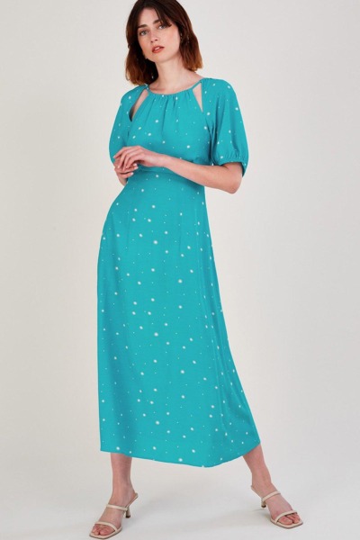 Monsoon 'Sami' Spot Print Dress
