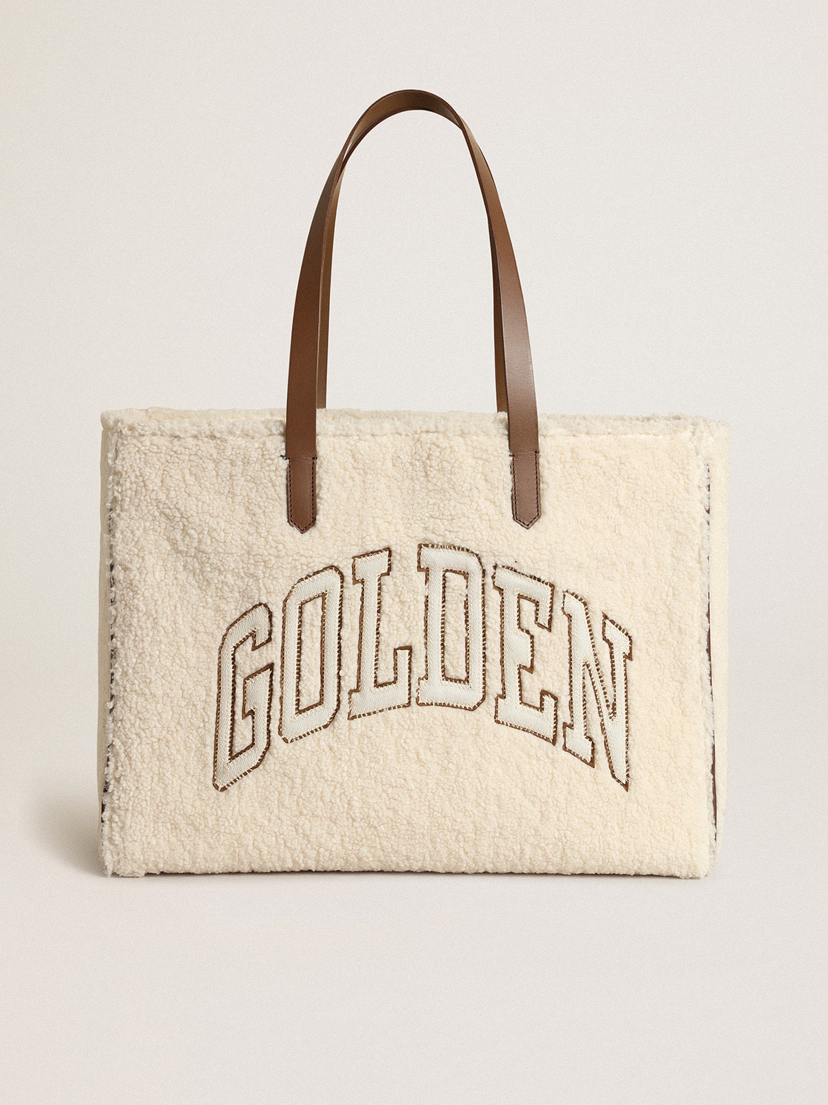 Golden Goose California Bag East-west In Faux Fur GBP655.0