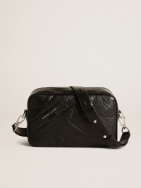 Golden Goose Star Bag In Glossy Black Leather With Tone-on-tone Star GBP505.0
