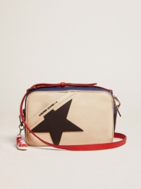 Golden Goose Star Bag In Pebbled Leather With Black Star GBP465.0