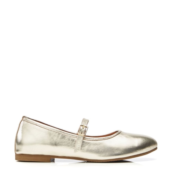 BSoleful B.Ballet Gold Leather 37 Size: EU 37 / UK 4