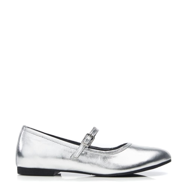 BSoleful B.Ballet Silver Leather 37 Size: EU 37 / UK 4