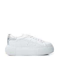 BSoleful B.Kendri White – Silver Leather