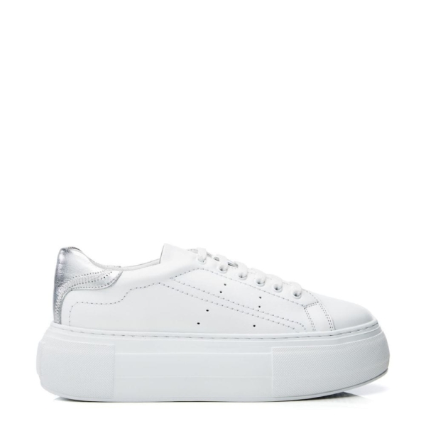 BSoleful B.Kendri White - Silver Leather 37 Size: EU 37 / UK 4