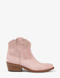 Penelope Chilvers Cali Broderie Suede Cowboy Boot