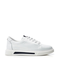 Moda In Pelle Bailiee White Leather