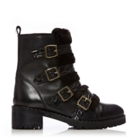 Moda In Pelle Channie Black Leather