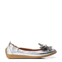 Moda In Pelle Elerna Silver Leather