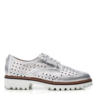 Moda In Pelle Eloni Silver Leather